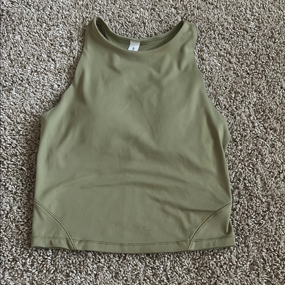 All in Motion Olive Tank Top